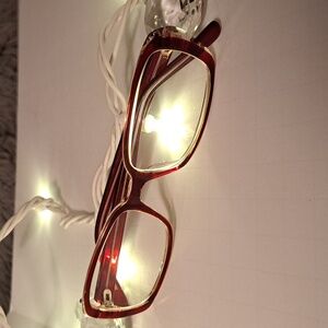 Liu Jo Eyeglasses Frames. Red Clear.
